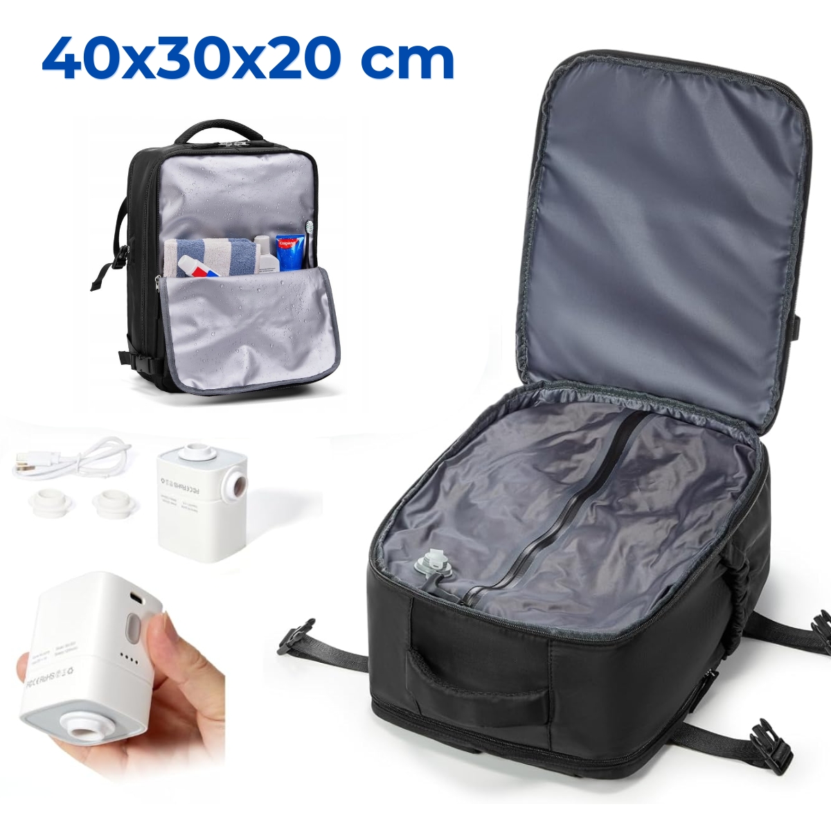 Travel Bag® na plecach podróżnika