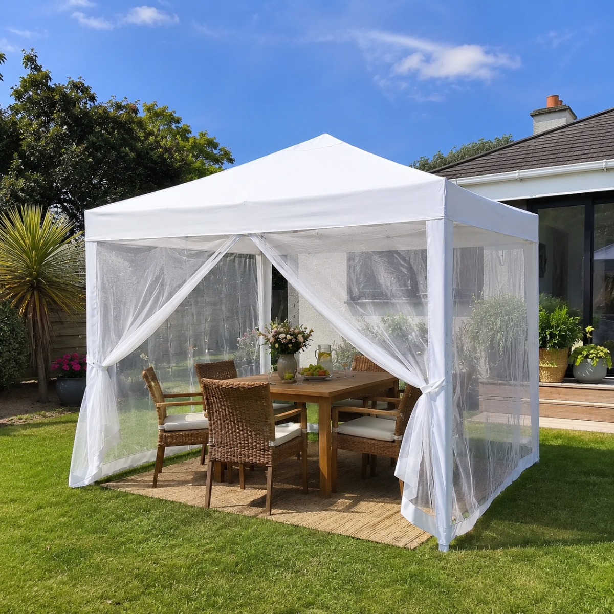 Starlyf Gazebo 3x3 z moskitierą — widok główny